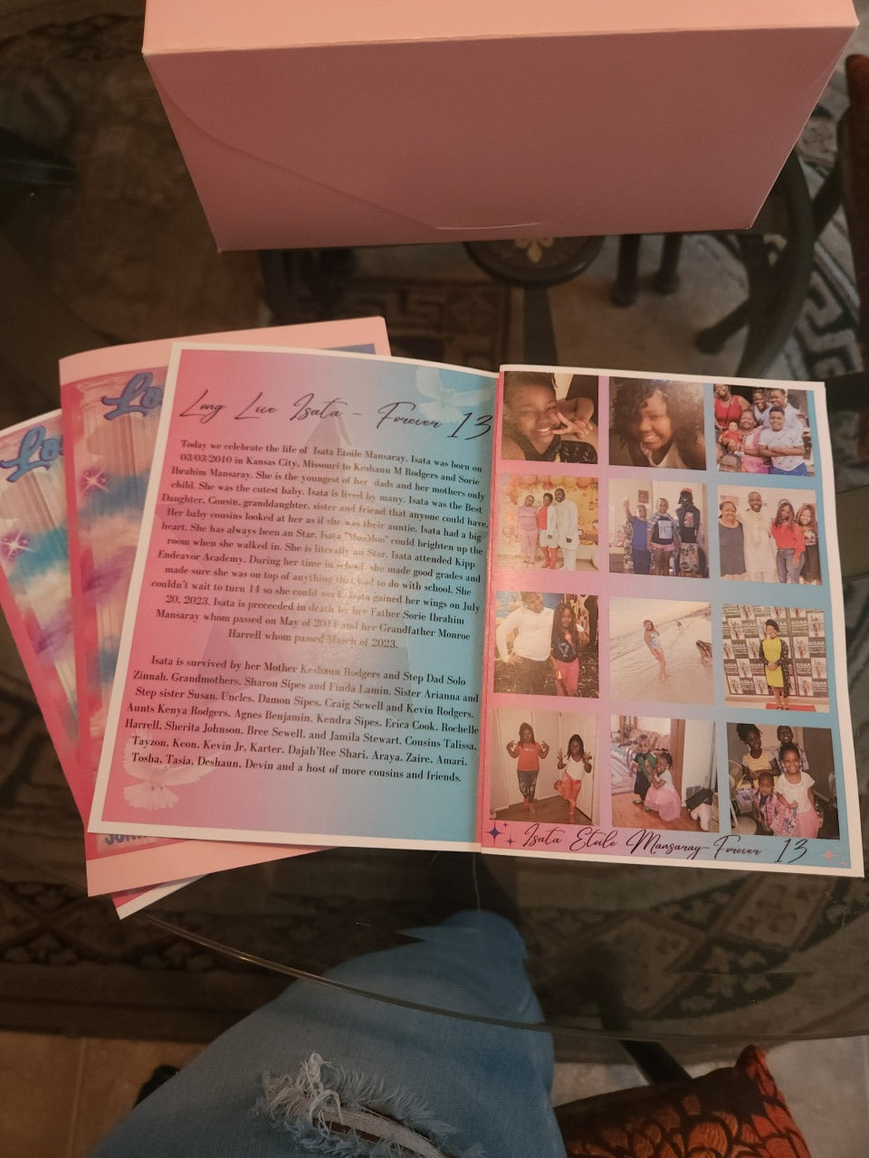 In Memorium Booklets