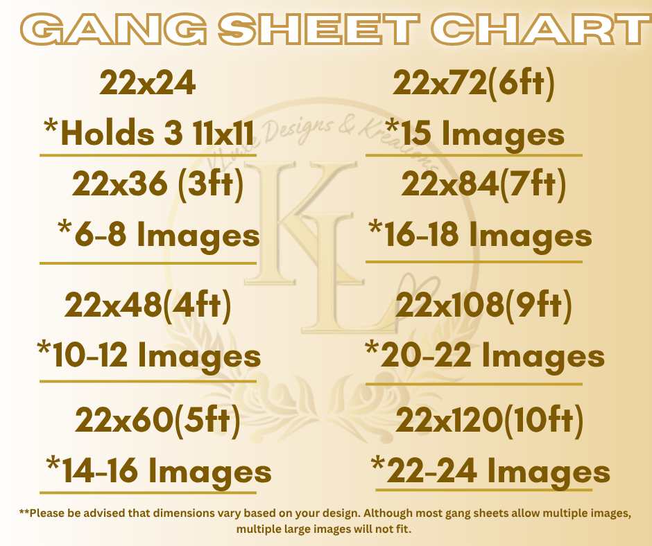 DTF Gang Sheets