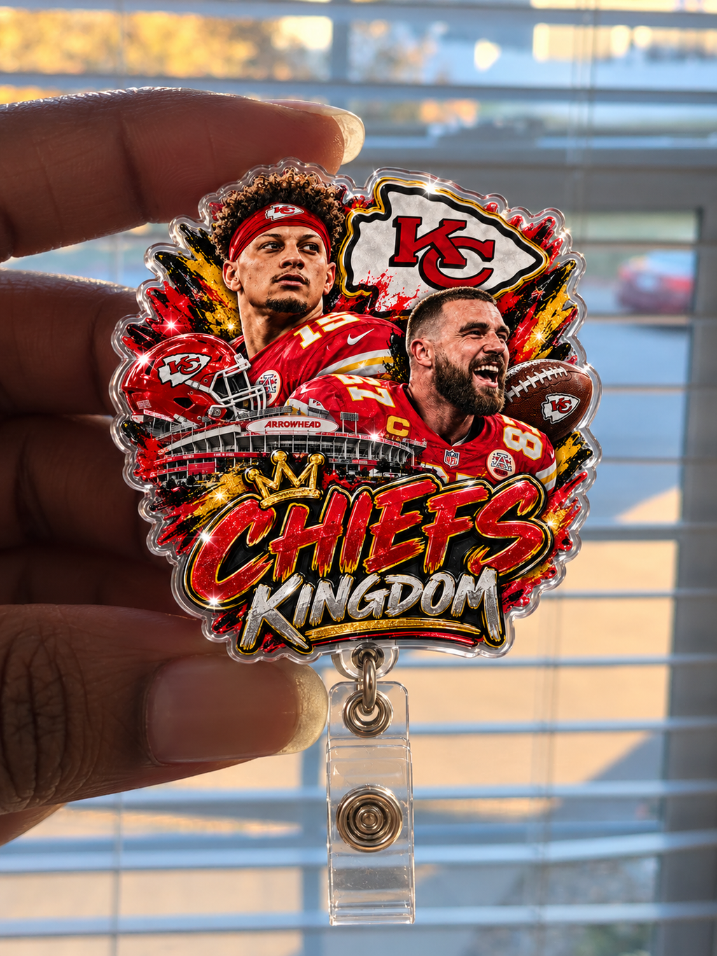 Custom Badge 3D style