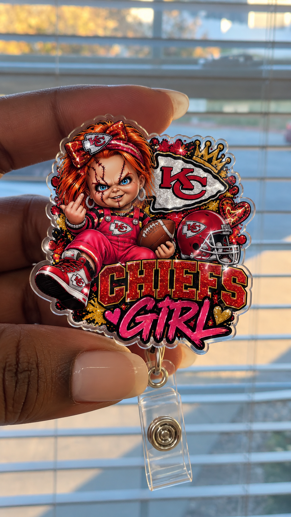 Custom Badge 3D style